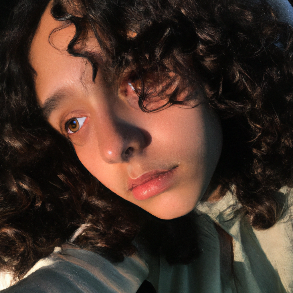 Retrato editorial de primer plano con luz suave y tonos de piel naturales